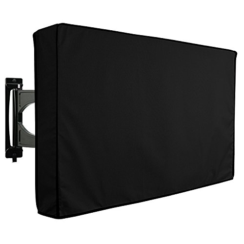 KHOMO GEAR TV-Abdeckung für den Außenbereich, Panther-Serie, universeller wetterfester Schutz für 127-132 cm (50-52 Zoll) TV-Geräte, passend für die meisten Halterungen von KHOMO GEAR