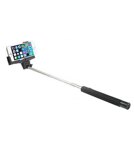 KHOMO Ausziehbarer Selfie-Stick mit Universal-Adapter für Smartphones von KHOMO
