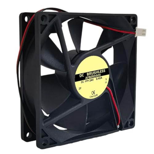 90 Mm 24 V 0 4a 9025 90 Mmx25mm 4 72 Zoll Hochgeschwindigkeit Doppellager Lüfter 81.47CFM Bürstenloser PC Computer CPU Auspuffventilator 90 Mm 24 V 0 4a 9025 90 Mmx25mm 4 72 Zoll Hochgeschwindigkeit Doppellager Lüfter 81.47CFM Bürstenloser PC Computer CPU Auspuffventilator von KHZen