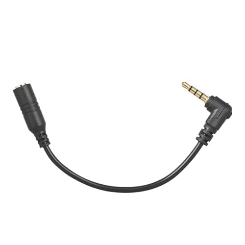 KHZen 3 5 Mm Auditorisches Verlängerungskabel Mit 90 Grad Rechtwinkliger Stecker Für Externes Mikrofon Verwenden Adapterkabel KHZen 3 5 Mm Auditorisches Verlängerungskabel Mit 90 Grad Rechtwinkliger Stecker Für Externes Mikrofon Verwenden Adapterkabel von KHZen