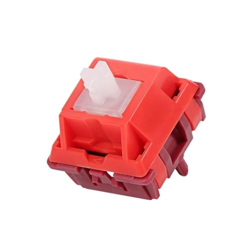 KIBODO Roselle Switch Mechanische Tastatur, Linearschalter, 5-polig, RGB-Slot, Cherry MX, geschmiert in der Fabrik (70 Stück) von KIBODO