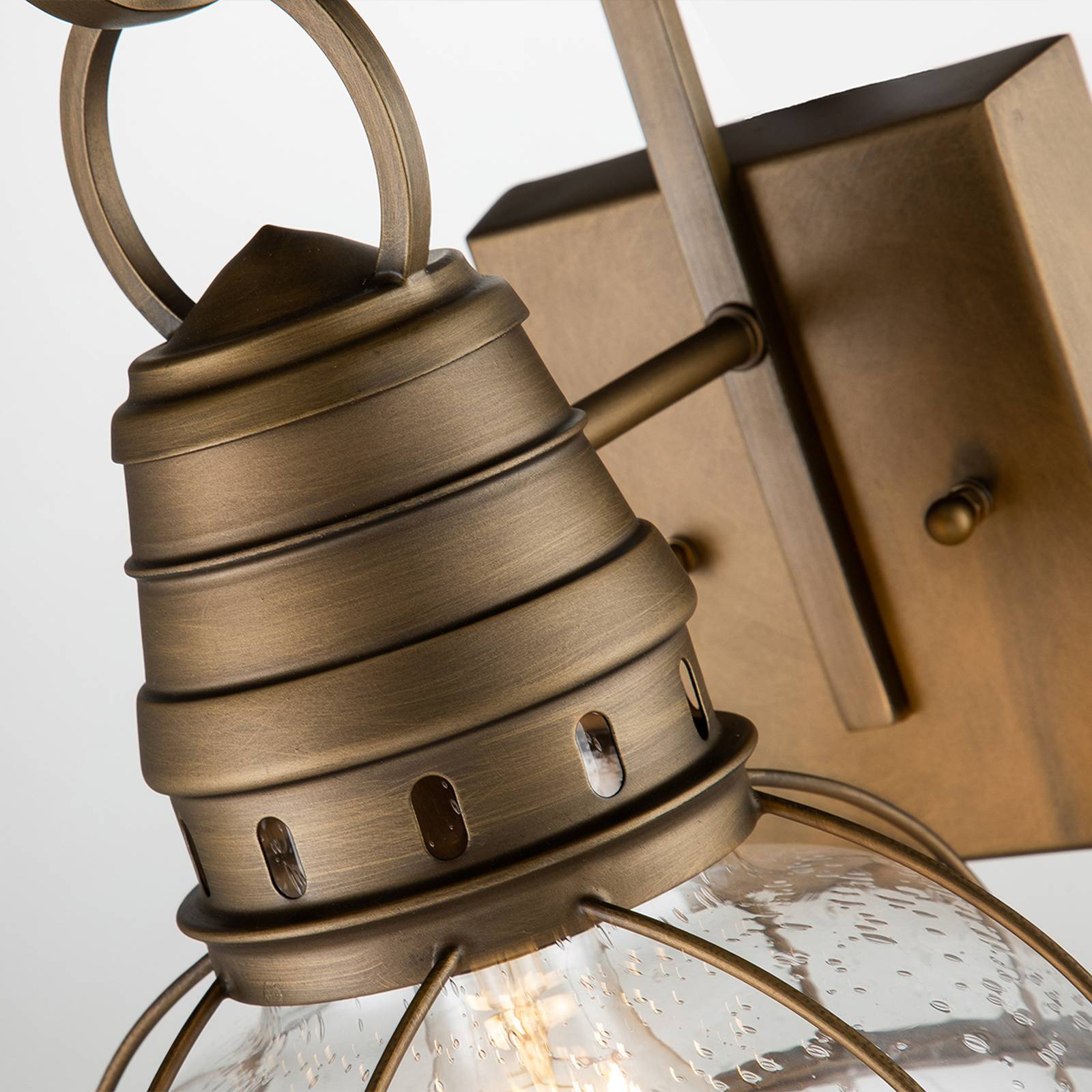 Außen-Wandlampe Bridgeton messing Ø 22,8 cm Außen-Wandlampe Bridgeton messing Ø 22,8 cm von KICHLER