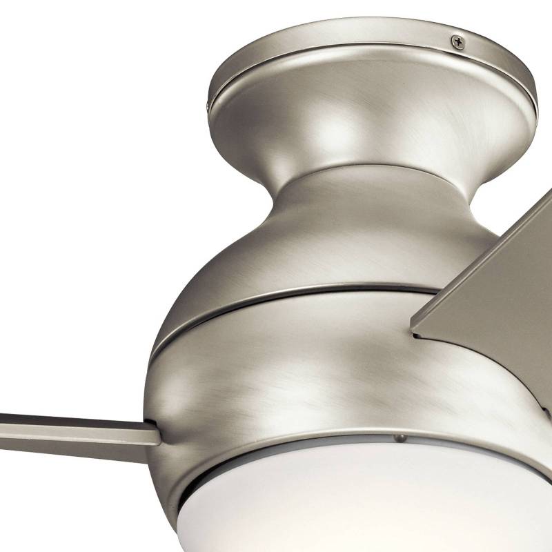LED-Deckenventilator Sola, IP23 nickel von KICHLER