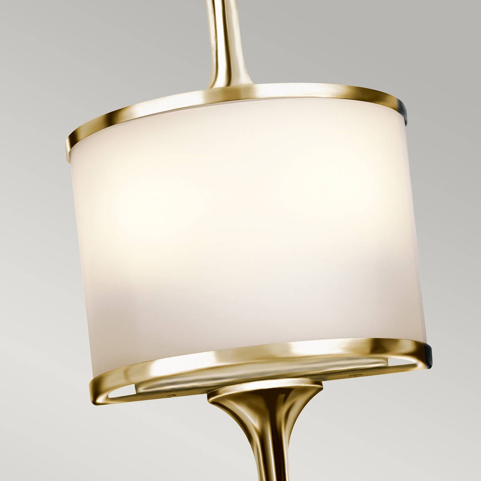 LED-Wandlampe Mona IP44 Höhe 55,9cm messingpoliert LED-Wandlampe Mona IP44 Höhe 55,9cm messingpoliert von KICHLER