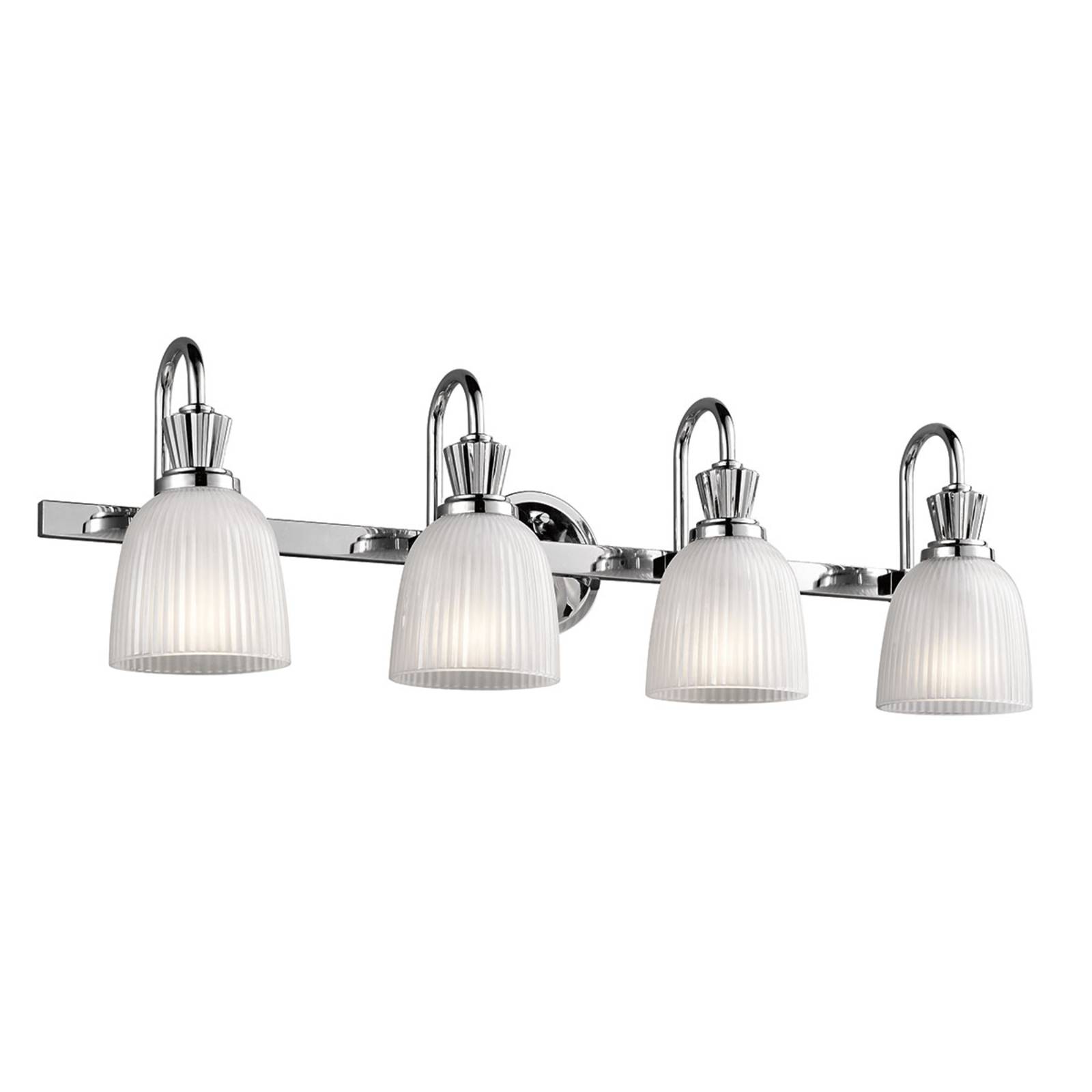 LED-Wandleuchte Cora für das Bad, 4-flammig LED-Wandleuchte Cora für das Bad, 4-flammig von KICHLER