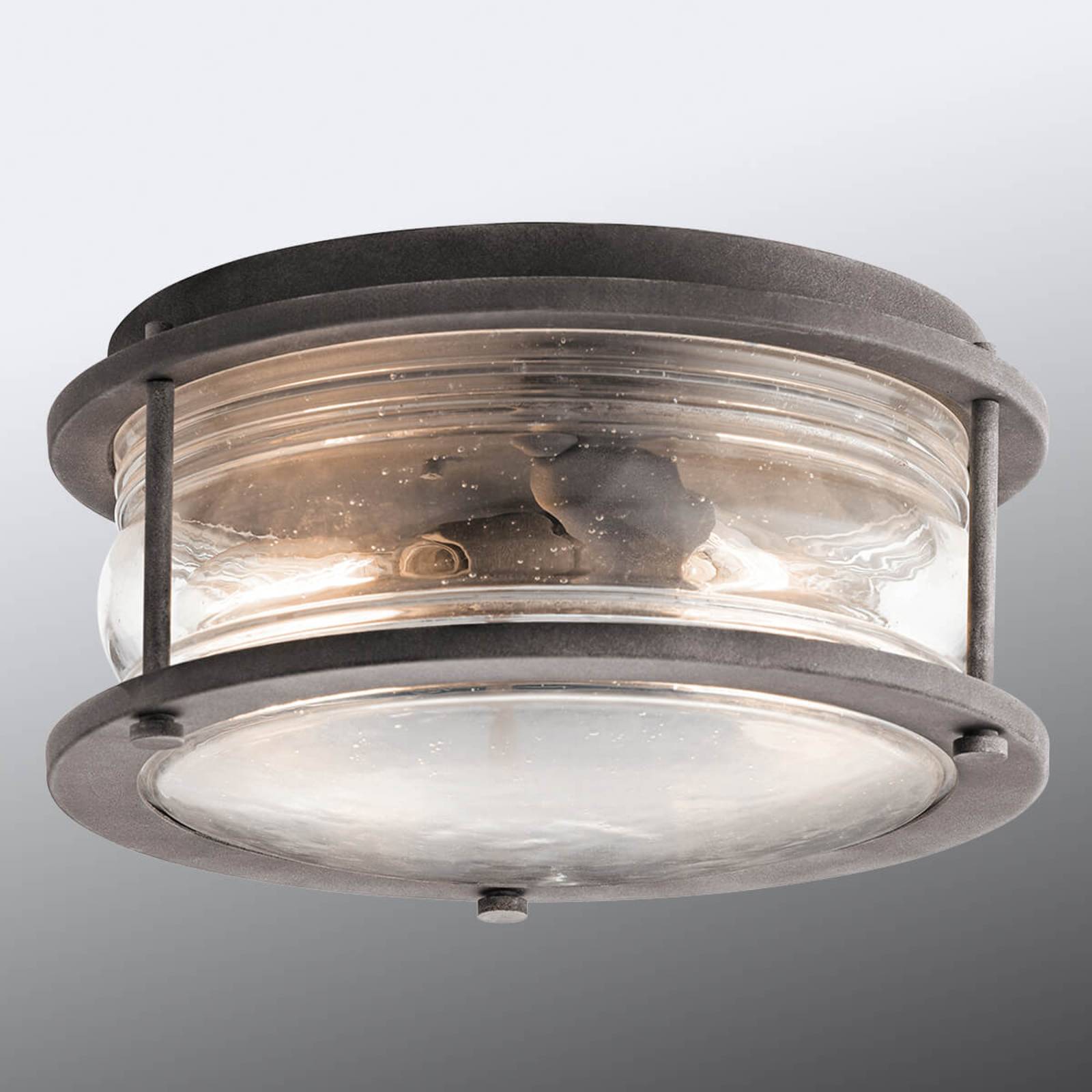 Robust gearbeitete Außen-Deckenlampe Ashland Bay von KICHLER