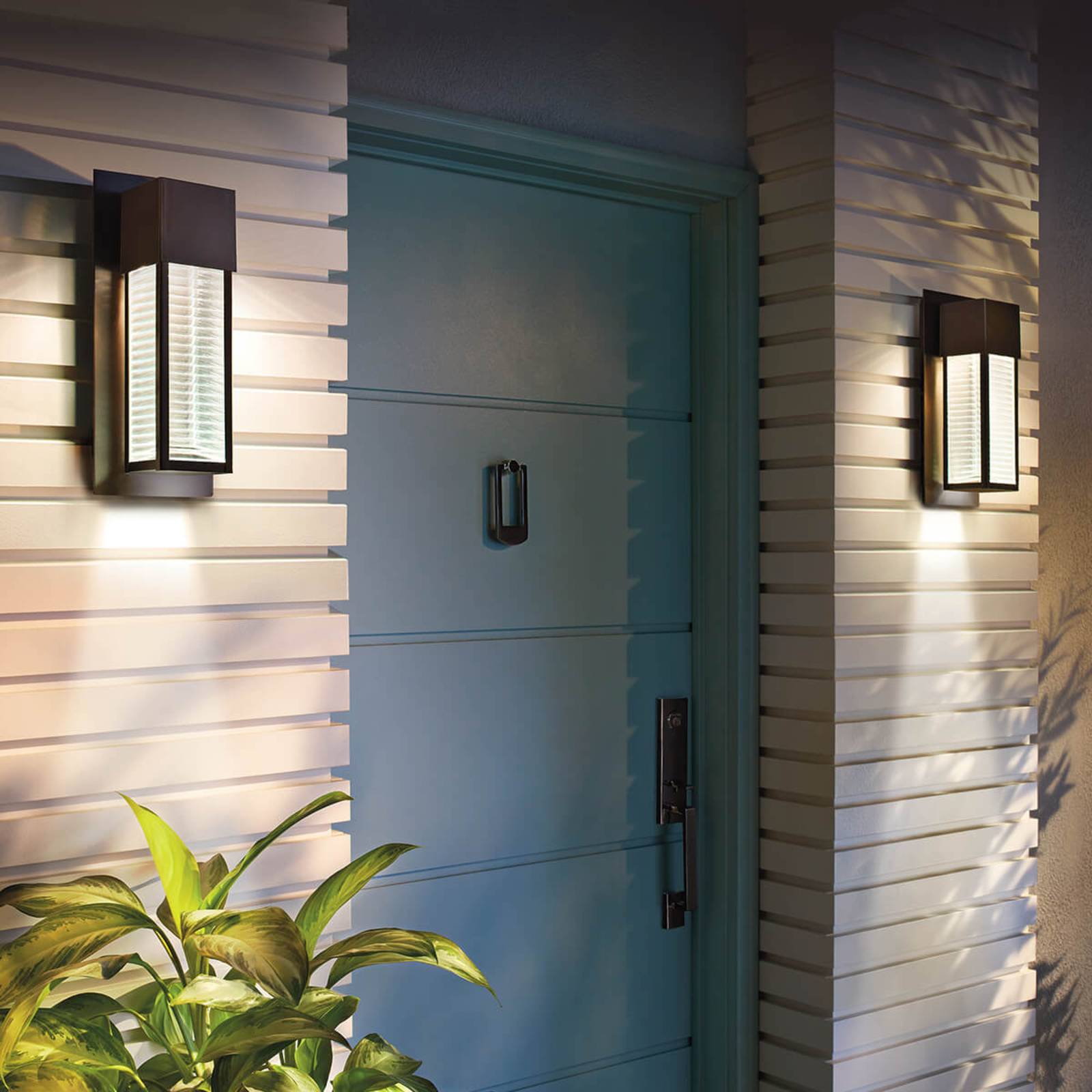 Topmoderne LED-Wandleuchte Sorel für außen Topmoderne LED-Wandleuchte Sorel für außen von KICHLER