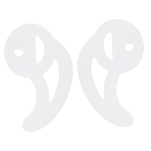 KICHOUSE 1 Paar Ohrstöpsel Aus Silikon Tipps Einfügen Ohrhörer Flossenohreinsatz Akustisch Ohrform Ohrstöpsel Für Ohrstöpsel Ohrpassstück Ersatz-ohrstöpsel Kieselgel Weiß KICHOUSE 1 Paar Ohrstöpsel Aus Silikon Tipps Einfügen Ohrhörer Flossenohreinsatz Akustisch Ohrform Ohrstöpsel Für Ohrstöpsel Ohrpassstück Ersatz-ohrstöpsel Kieselgel Weiß von KICHOUSE