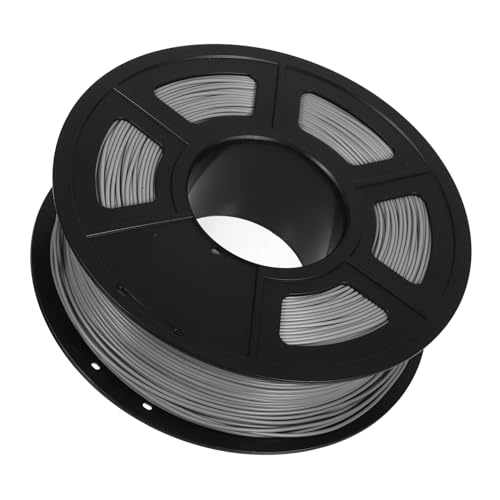 KICHOUSE 1 Rolle Verbrauchsmaterialien für den 3D-Druck 3D-Filament 1,75 mm 3D-Filamentpla 1.75 3D-Druck-Filament pla 1,75 mm Filament 3d drucker filament Pla-Filament Grey von KICHOUSE