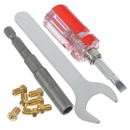 KICHOUSE 1 Satz 3d-druckerdüse Demontagewerkzeug Für Düse Tool Zum Entfernen Von 3d-druckern Werkzeug Zum Entfernen Der Düse Werkzeug Zum Austausch Von 3d-druckern Silver von KICHOUSE