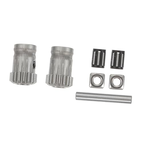 KICHOUSE 1 Satz Extrusionsrad für 3D-Drucker Aluminium Extruder Druckkopf Zubehör werkzeug Vorschubrad für 3D-Drucker Antriebsrad 3d-drucker fütterung zahnrad Futtermittel von KICHOUSE