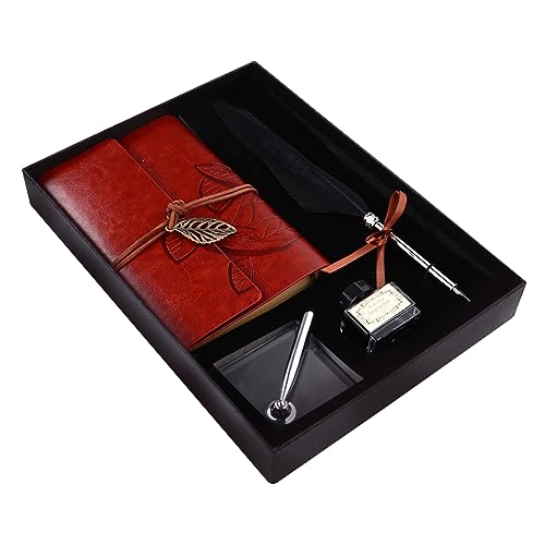 KICHOUSE 1 Satz Feder -dip -stift -set Schreibset Für Die Schule Büro-notizblock Schreiben Von Notizbuch Schreibset Für Zu Hause Kreatives Notizbuch-stift-kit Metall Schwarz KICHOUSE 1 Satz Feder -dip -stift -set Schreibset Für Die Schule Büro-notizblock Schreiben Von Notizbuch Schreibset Für Zu Hause Kreatives Notizbuch-stift-kit Metall Schwarz von KICHOUSE
