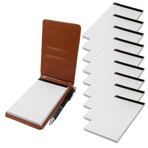KICHOUSE 1 Satz Kleiner Notizblock Multifunktions-notizblock Kinder Notizbuch Arbeiter Notizbuch Zeitschrift Tagebuch Notizblock Stiftetui Für Notizbuch Reisenotizbuch Schülernotizbuch Abs von KICHOUSE