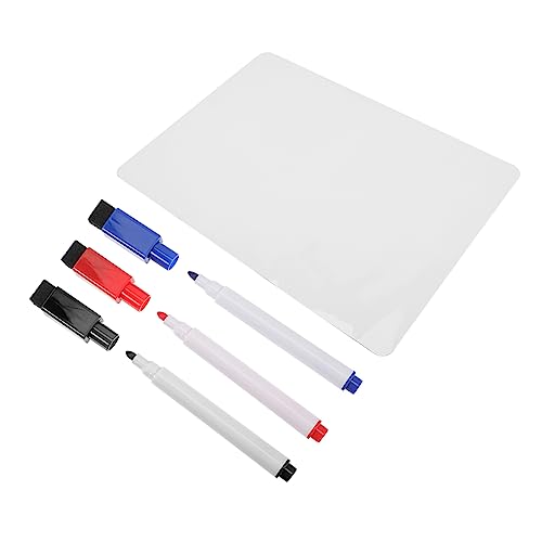 KICHOUSE 1 Satz Magnetisches Whiteboard Markierungen Zeichnung Bretter Whiteboards Trockenlöschtafel für den Desktop trocken abwischbare Magnettafel Plastik KICHOUSE 1 Satz Magnetisches Whiteboard Markierungen Zeichnung Bretter Whiteboards Trockenlöschtafel für den Desktop trocken abwischbare Magnettafel Plastik von KICHOUSE