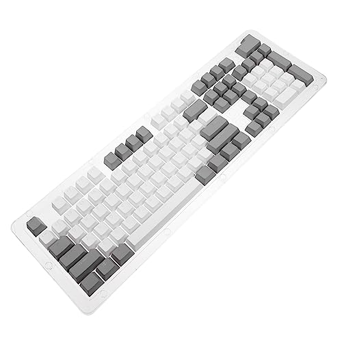 KICHOUSE 1 Satz PBT-Tastenkappe mechanische Tastatur Ergonomisch Bunte Tastaturkappen Tastaturschlüsselkappen individuelle Tastenkappen süß Tastenkappe der Tastatur Weiß KICHOUSE 1 Satz PBT-Tastenkappe mechanische Tastatur Ergonomisch Bunte Tastaturkappen Tastaturschlüsselkappen individuelle Tastenkappen süß Tastenkappe der Tastatur Weiß von KICHOUSE