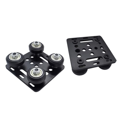 KICHOUSE 1 Satz Riemenscheibe aus Aluminiumprofil Extrusion 3D-Drucker Aluminiumprofile Räder Aluminiumprofilräder für 3D-Druckerteile Rad mit Platte für Drucker Schwarz KICHOUSE 1 Satz Riemenscheibe aus Aluminiumprofil Extrusion 3D-Drucker Aluminiumprofile Räder Aluminiumprofilräder für 3D-Druckerteile Rad mit Platte für Drucker Schwarz von KICHOUSE