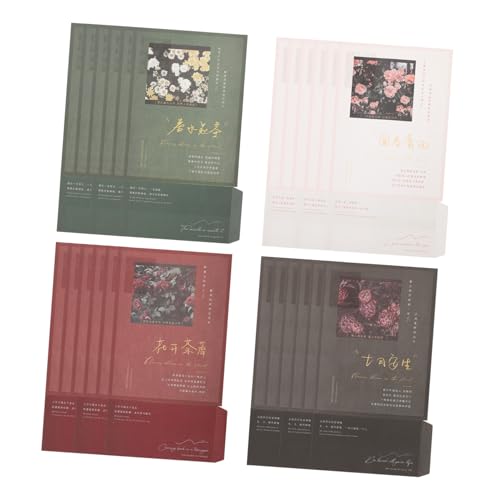KICHOUSE 1 Satz Vintage-briefpapier-set Bunte Umschläge Gefüttert Alte Papierumschläge Umschlag Jahrgang Stationär Farbige Umschläge Vintage Briefpapier Antiquität von KICHOUSE
