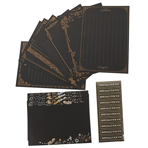 KICHOUSE 1 Satz Vintage-briefpapier-set Gruß Klassische Briefumschläge Weiß Sortiert Schreibwaren Für Briefe Anlässe Festival-segenskarten Vintage Briefpapier KICHOUSE 1 Satz Vintage-briefpapier-set Gruß Klassische Briefumschläge Weiß Sortiert Schreibwaren Für Briefe Anlässe Festival-segenskarten Vintage Briefpapier von KICHOUSE