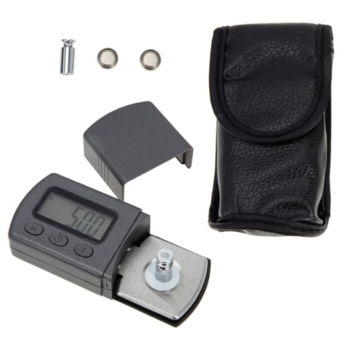 KICHOUSE 1 Satz langlebiger Rekordlastmesser Plattenspieler Kraftmesser Ausgewogener Scheibenkraftmesser drehteller Gewichtskraftmesser aufzeichnen Kraftmesser für Disc-Plattenspieler Abs von KICHOUSE
