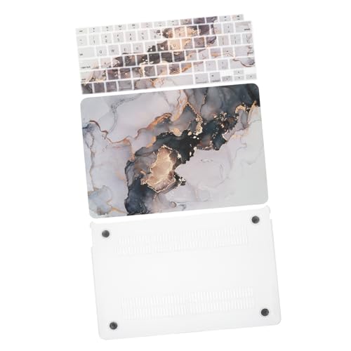 KICHOUSE 1 Satz marmorgehäuse Laptophülle mit Tastaturhaut Laptop-Hülle Laptophülle mit Tastaturabdeckung Tastaturabdeckungshaut Schutz für Laptops Tastaturschutz Plastik Hellgrau KICHOUSE 1 Satz marmorgehäuse Laptophülle mit Tastaturhaut Laptop-Hülle Laptophülle mit Tastaturabdeckung Tastaturabdeckungshaut Schutz für Laptops Tastaturschutz Plastik Hellgrau von KICHOUSE