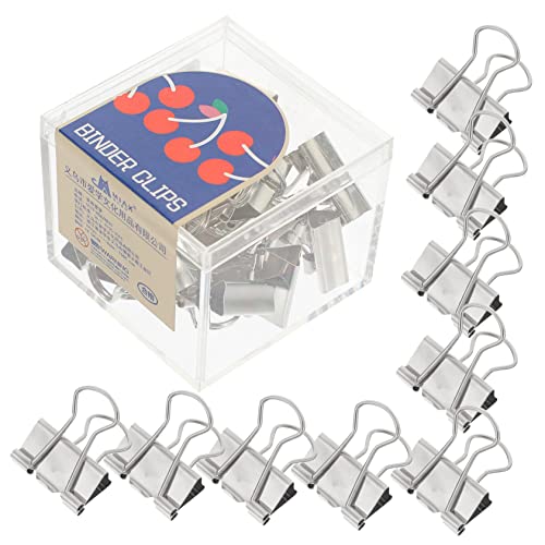 KICHOUSE 1 Schachtel Mappe Büroklammer Papierbefestigungsklammern Papierclip Multifunktionsclips Zeitungsausschnitte Miniklammern für Papier Metall Silver KICHOUSE 1 Schachtel Mappe Büroklammer Papierbefestigungsklammern Papierclip Multifunktionsclips Zeitungsausschnitte Miniklammern für Papier Metall Silver von KICHOUSE