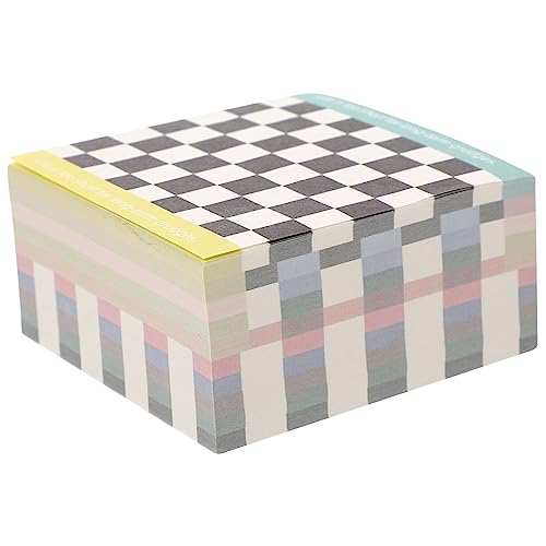 KICHOUSE 1 Schachtel Notizbuch Büro Arbeitsplaner Notizblock Zeitplan-notizblock Arbeitshefte Geburtstag Schreiben Kleiner Notizblock Pastell Schule Gefüttert Notizen Beschichtetes Papier von KICHOUSE