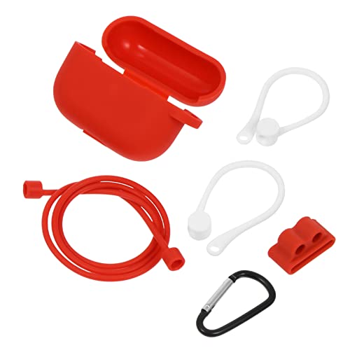 KICHOUSE 1 Set-Box Schutzhüllen-Set sichere Kopfhörerabdeckung kabellose kopfhörer hülle Kopfhörerschutz Abdeckung für kabellose Kopfhörer Kopfhörerschale Kieselgel rot KICHOUSE 1 Set-Box Schutzhüllen-Set sichere Kopfhörerabdeckung kabellose kopfhörer hülle Kopfhörerschutz Abdeckung für kabellose Kopfhörer Kopfhörerschale Kieselgel rot von KICHOUSE