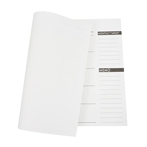 KICHOUSE 1 Stück 2022 Zeitplan Monatsplaner Studienplan akademisch Monatsplan 2022 Das monatlich arbeiten Sicht schülerkalender Monatsplan Notizblock Planungskalender Papier von KICHOUSE