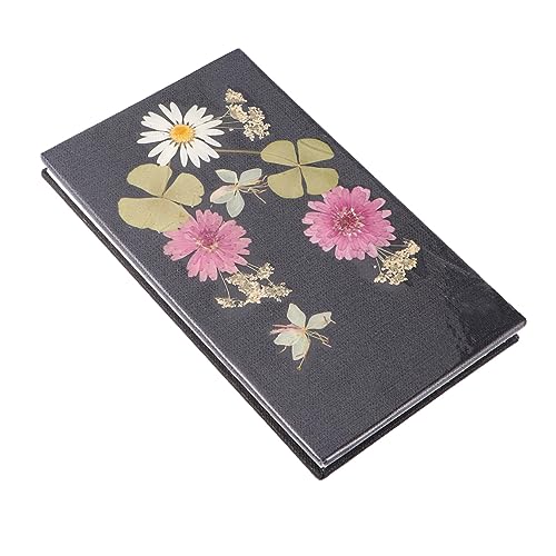 KICHOUSE 1 Stück Getrocknetes Blumen Notizbuch Notizbücher Tagebuch Notizblock Schule Notizblock Zum Schreiben Trockener Blumen Reisende Notizbuch Notizbilder Papa von KICHOUSE