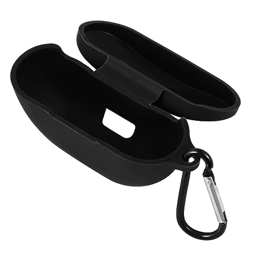 KICHOUSE 1 Stück -Kopfhörer-Hülle kopfhörertasche kopfhörer Box Headset case kopfhörer etui Kopfhörer Schutzcase Lagerung Ohr Kopfhörer-Organizer Schutzabdeckungen Kieselgel Black von KICHOUSE