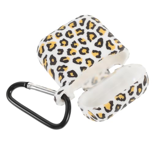 KICHOUSE 1 Stück Packung -Headset- Leopardenfall Gehörschutzstöpsel Tragbare Kopfhörertasche Tragbarer Speicherfall Kopfhörer-aufbewahrungsabdeckung Kieselgel Brown von KICHOUSE