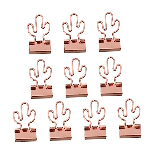 KICHOUSE 10 Stück Binder -Büroklammer Clips Organisatoren Datei Bindemittel Heftklammern Großbinderklammern Büroklammern für Aktenordner Büropapierklemme Metall Rose Gold KICHOUSE 10 Stück Binder -Büroklammer Clips Organisatoren Datei Bindemittel Heftklammern Großbinderklammern Büroklammern für Aktenordner Büropapierklemme Metall Rose Gold von KICHOUSE