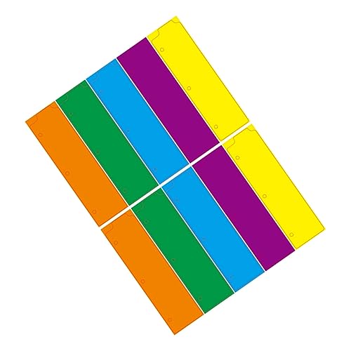 KICHOUSE 10 Stück Ordner-Lesezeichen Mini Buchseite mehrere Scrapbooking Registerkarten für Dateiflags Stichworte Ordnertrenner Seitenteiler Ordnerteiler aus Kunststoff Abs KICHOUSE 10 Stück Ordner-Lesezeichen Mini Buchseite mehrere Scrapbooking Registerkarten für Dateiflags Stichworte Ordnertrenner Seitenteiler Ordnerteiler aus Kunststoff Abs von KICHOUSE