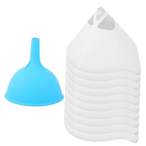 KICHOUSE 100 Stück Verbrauchsfilter Papiertrichter UV silikontrichter Harzfilter D Drucker Filter DLP SLA Drucker Zubehör Harzsieb für 3D-Drucker Papierfilter für 3D-Drucker Kieselgel von KICHOUSE