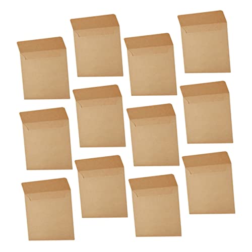 KICHOUSE 100Stücke Kraftpapier Umschläge Briefumschläge Für Karten Münzen Und Für Anlässe Langlebig Und KICHOUSE 100Stücke Kraftpapier Umschläge Briefumschläge Für Karten Münzen Und Für Anlässe Langlebig Und von KICHOUSE