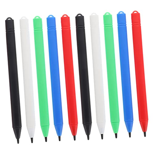 KICHOUSE 10Stücke Teiliges LCD Stylus Stifte für Graffiti Tablets Schwarze Rote Blaue Grüne Weiße Stifte mit Lanyard Design für Sicheres Kompatibel mit Verschiedenen KICHOUSE 10Stücke Teiliges LCD Stylus Stifte für Graffiti Tablets Schwarze Rote Blaue Grüne Weiße Stifte mit Lanyard Design für Sicheres Kompatibel mit Verschiedenen von KICHOUSE