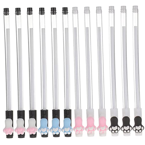 KICHOUSE 12 Stück Katzenkrallen-gelstift Cartoon-gelstift Briefpapier Studentischer Stift Briefpapier Büro Stift Signaturstift Schwarze Nachfüllung KICHOUSE 12 Stück Katzenkrallen-gelstift Cartoon-gelstift Briefpapier Studentischer Stift Briefpapier Büro Stift Signaturstift Schwarze Nachfüllung von KICHOUSE