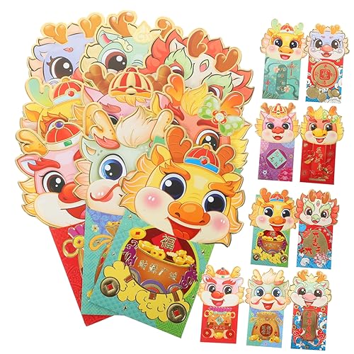 KICHOUSE 18 Stück glücksgeld roter umschlag Mailer klein Geldumschläge für Bargeld Gruß alle briefumschläge Rote Geldtasche chinesische neujahrsumschläge Papier KICHOUSE 18 Stück glücksgeld roter umschlag Mailer klein Geldumschläge für Bargeld Gruß alle briefumschläge Rote Geldtasche chinesische neujahrsumschläge Papier von KICHOUSE