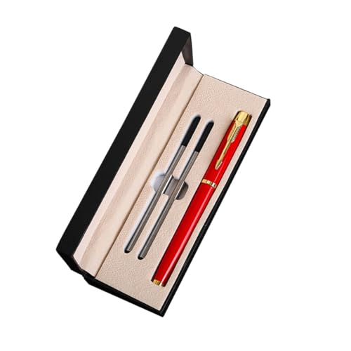 KICHOUSE 1Satz Metallischer Konferenzzeichenstift Eleganter Geschenkartikel Für Business Events Mit Schwarzem Stift Für Lehrer Und Mitarbeiter Souvenir von KICHOUSE