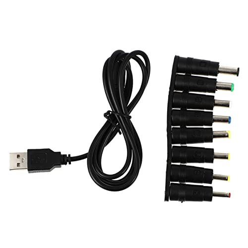 KICHOUSE 1Satz Universeller Dc Ladekabeladapter Vielseitig Einsetzbar Für Router Tablets Lautsprecher Computer Kameras Flexibles Langlebiges Material Einfache Handhabung von KICHOUSE