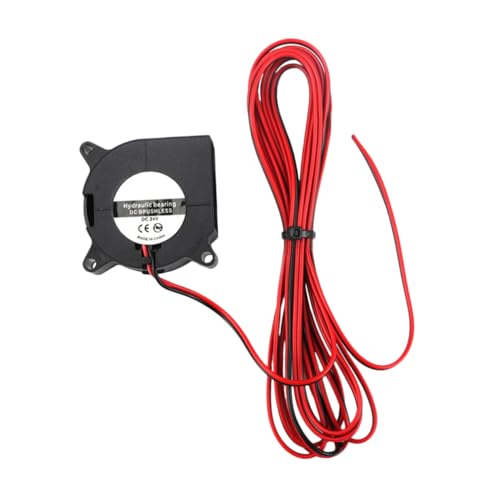 KICHOUSE 24-V-Gleichstrom-Lüfter für 3D-Drucker geräuschloser Mini-Lüfter hervorragend für 2 4 einfache Installation von KICHOUSE