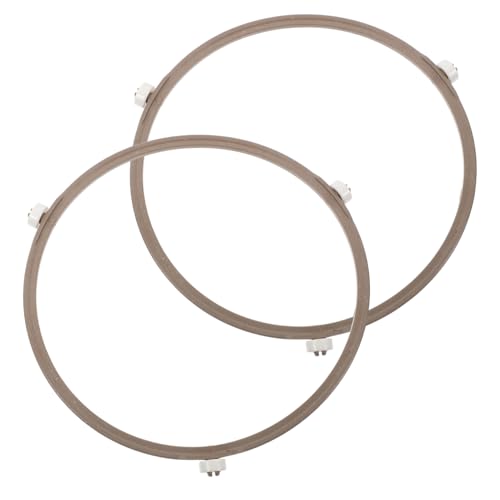 KICHOUSE 2 Stück Drehscheibenhalterung Ring Ofenblech Universal Aluminium Gerät Mikrowellen Drehteller Mikrowellen Drehtellergestell Drehrollenhalterung Drehtellerhalter KICHOUSE 2 Stück Drehscheibenhalterung Ring Ofenblech Universal Aluminium Gerät Mikrowellen Drehteller Mikrowellen Drehtellergestell Drehrollenhalterung Drehtellerhalter von KICHOUSE