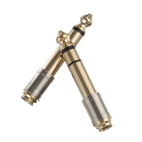 KICHOUSE 2 Stück Goldbekämpfungskopf Adapterbuchse Kopfhöreradapter Vergoldeter Audioadapter Zu Audio- Vergoldeter Headset-Adapter Adapter Für Kopfhörer Konverter Für Kopfhörerbuchse Kupfer KICHOUSE 2 Stück Goldbekämpfungskopf Adapterbuchse Kopfhöreradapter Vergoldeter Audioadapter Zu Audio- Vergoldeter Headset-Adapter Adapter Für Kopfhörer Konverter Für Kopfhörerbuchse Kupfer von KICHOUSE