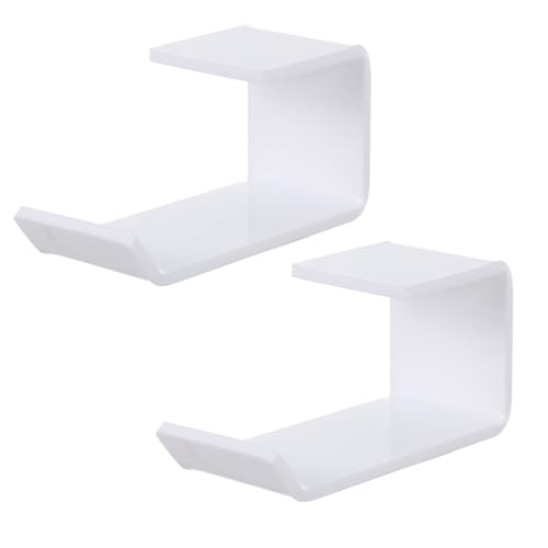 KICHOUSE 2 Stück Kopfhörerständer Kopfhörerhalter Haken Zum Aufhängen Von Kopfhörern Kopfhörer-aufhänger Haken Für Headset-Halter Headset -zubehör Acryl Weiß KICHOUSE 2 Stück Kopfhörerständer Kopfhörerhalter Haken Zum Aufhängen Von Kopfhörern Kopfhörer-aufhänger Haken Für Headset-Halter Headset -zubehör Acryl Weiß von KICHOUSE