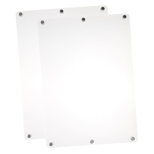 KICHOUSE 2 Stück Kühlschrankmagnet Nachrichtentafel Planungstafeln Zeitplantafel Magnettafel Für Kühlschrank Expo Marker Trocken Abwischbar Klar Monatlich Weiß Große Magnetische KICHOUSE 2 Stück Kühlschrankmagnet Nachrichtentafel Planungstafeln Zeitplantafel Magnettafel Für Kühlschrank Expo Marker Trocken Abwischbar Klar Monatlich Weiß Große Magnetische von KICHOUSE