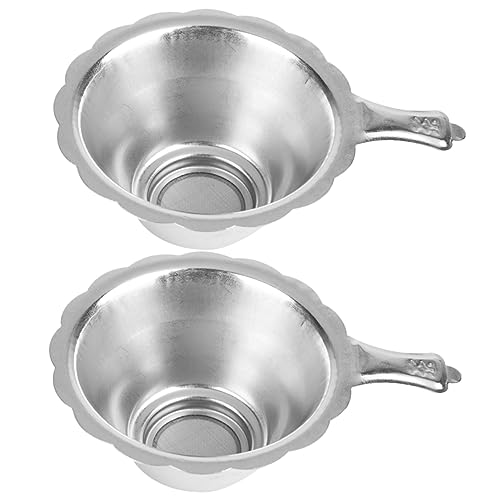 KICHOUSE 2 Stück Photoempfindliche Harz -Leckage Sieb 3d Heilung Trichter für UV bauen Harztrichter dlp-Trichter sla Trichter Silber von KICHOUSE