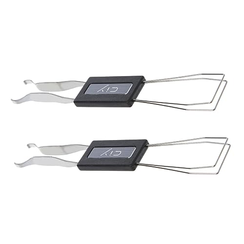 KICHOUSE 2 Stücke Schlüssel Puller Tastatur Keycap Remover Keycap Puller Tastatur Schlüssel Entferner PVC von KICHOUSE
