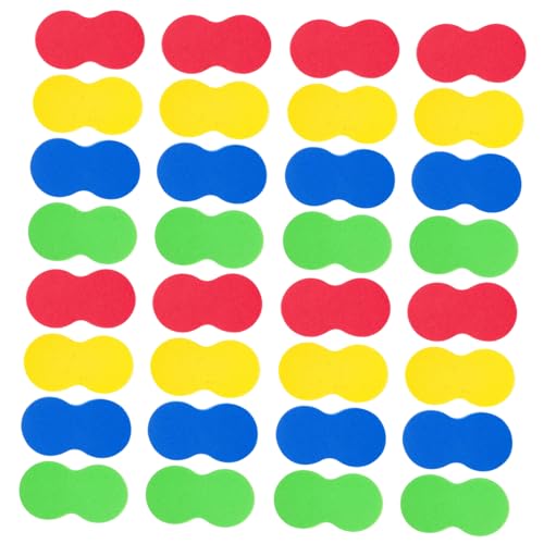 KICHOUSE 20 Stück Whiteboard-Radierer groß Whiteboards Büro Trockenradierer für Radiergummi für weiße Boards tragbare Whiteboard-Löscher Lehrerklassenzubehör Schulmaterial Eva von KICHOUSE