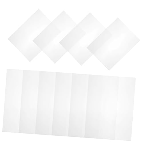 KICHOUSE 24 Stück transparenter Ordner dokumentieren Unterlagen Datei Papier multi Veranstalter Dokumentinhaber Dokumentenhülle Dokumentenschutzdokumente transparenter Dokumentenhalter pp von KICHOUSE