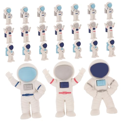 KICHOUSE 24Stücke Radiergummi Astronauten Kawaii Raumfahrergummis Bunten Tragbar für Schreibtischzubehör und Geschenkideen KICHOUSE 24Stücke Radiergummi Astronauten Kawaii Raumfahrergummis Bunten Tragbar für Schreibtischzubehör und Geschenkideen von KICHOUSE